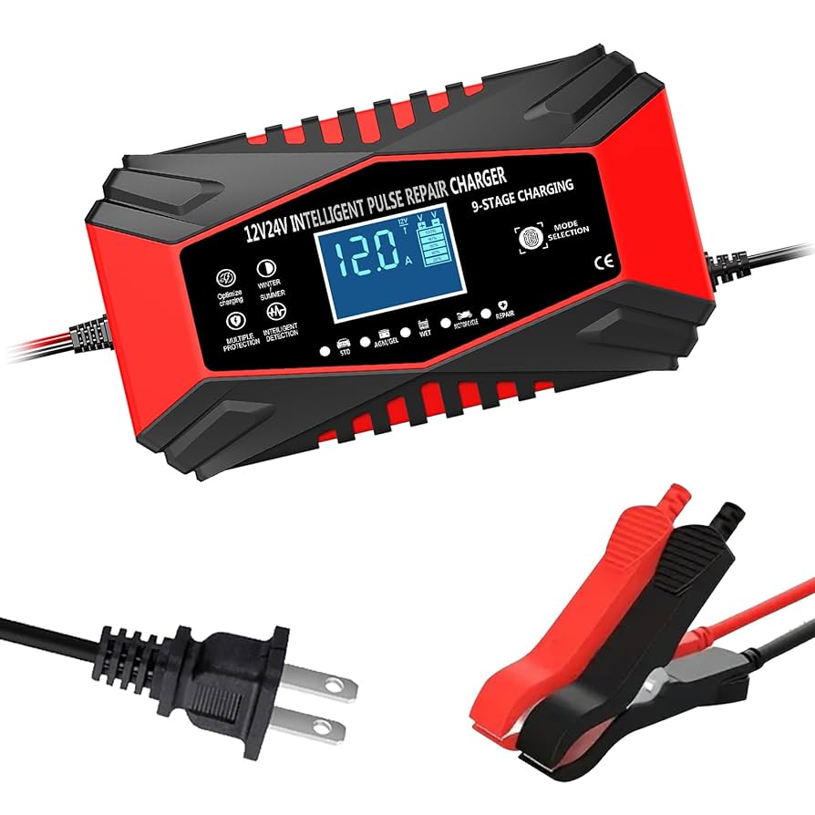 Cargador de Batería para Vehículos 12V