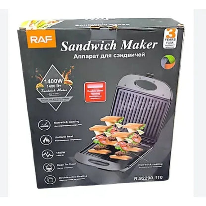 Tostadora Sandwichera RAF 1400W